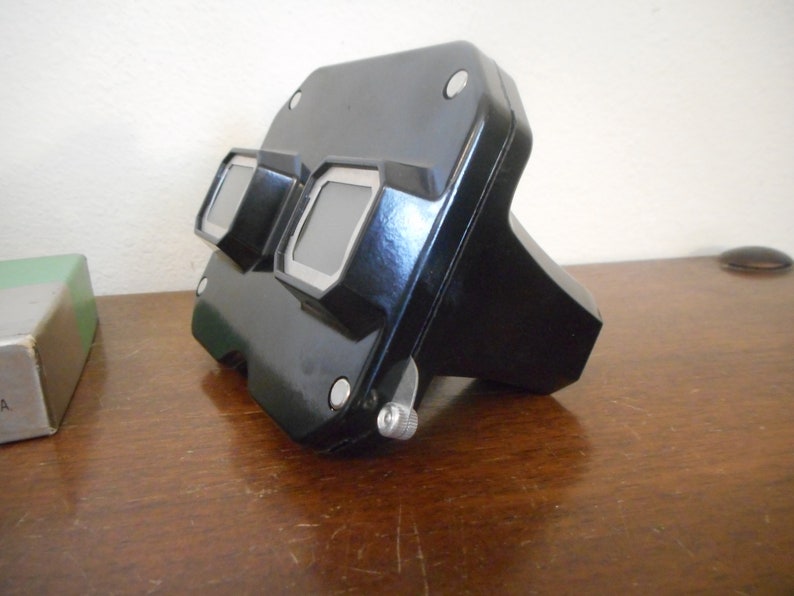 View-Master Stereoscope Original Box, Patent Date February 6 Made in USA Scenic Reels 1940