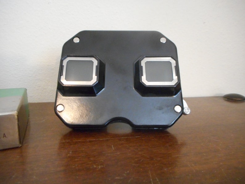 View-Master Stereoscope Original Box, Patent Date February 6 Made in USA Scenic Reels 1940