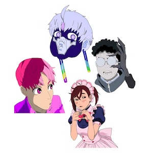 Dan Da Dan Stickers