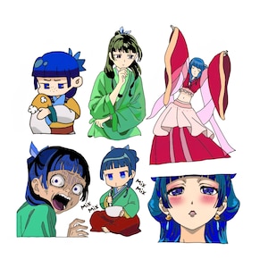 Apothecary Diaries Maomao Stickers
