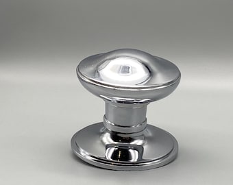 Chrome Main Door Centre Knob - 75mm Diameter