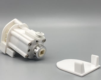 Professional Roman Blinds HEAVY Duty Sidewinder With Metal Ring - Gear Ratio 1:4 - With End Cap