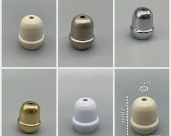 Metal Acorn / Cord Pull / Light Pull - Heavy - 21mm