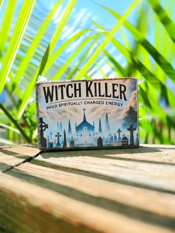 Witch Killer Soap (Jabon Rompe Brujeria)/ Remove Witchcraft & Evil Spirits/Spiritual herbs/ Spiritual Oils