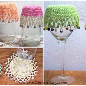 Crochet Beaded Covers & Doilies ePattern-PDF