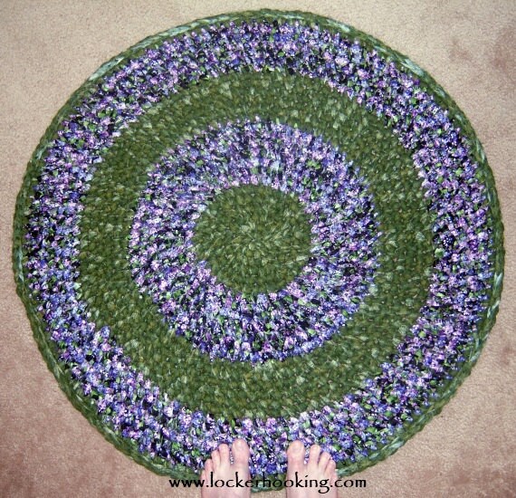 Crochet Round Rag & Yarn Rugs Epattern-pdf - Etsy