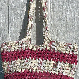 Crochet Rag Bags & Baskets ePattern-PDF image 5
