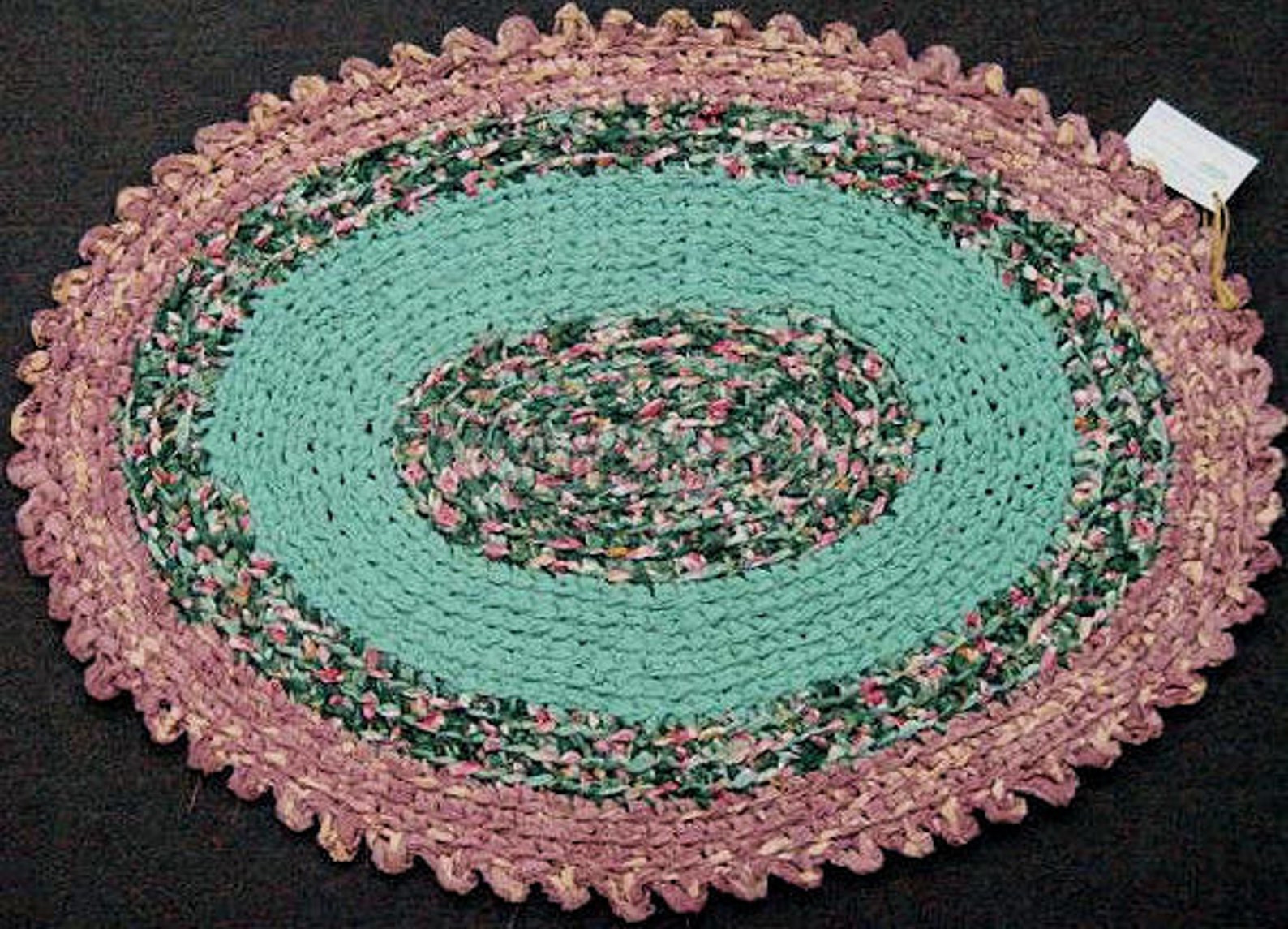 Crochet Oval Rag Rugs ePatternPDF Etsy