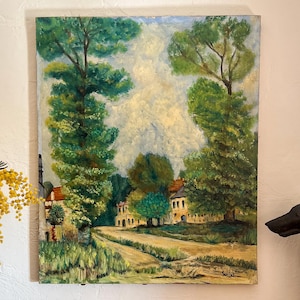French Countryside Landscape Painting
