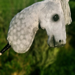 Gray Hobby horse