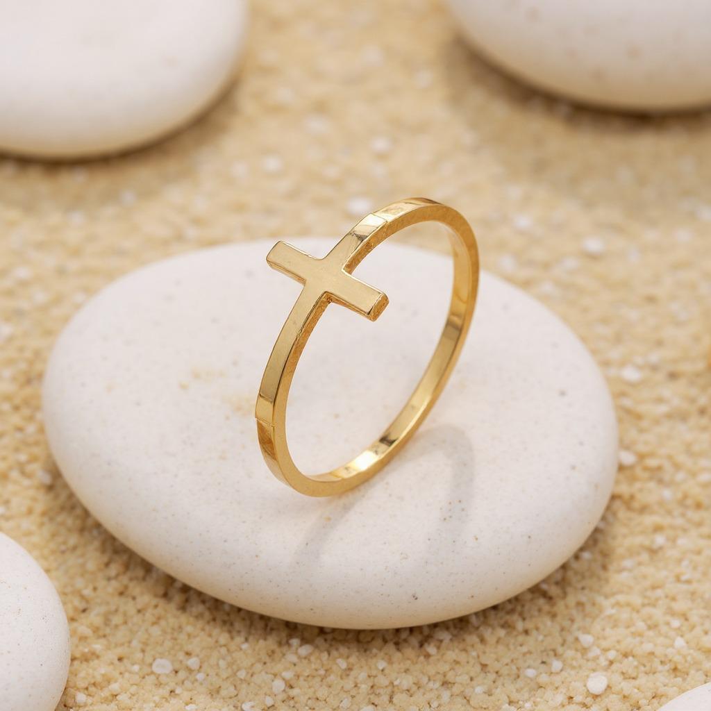Christian Cross Ring, Cross Religious Ring, Cross Christmas Ring, Cross ...