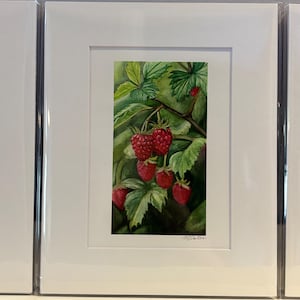 Raspberries, Art Print