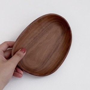 Freeform Walnut Tray – Catchall, Serving Tray, Valet Tray