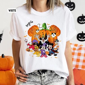 Comfort Colors® Custom Disney Halloween 2025 Shirt, Disney Halloween Matching Shirt, Disney Family Halloween Shirt, Party, Disneyland Shirt