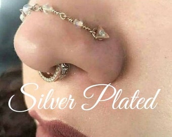 Nose Chain Etsy