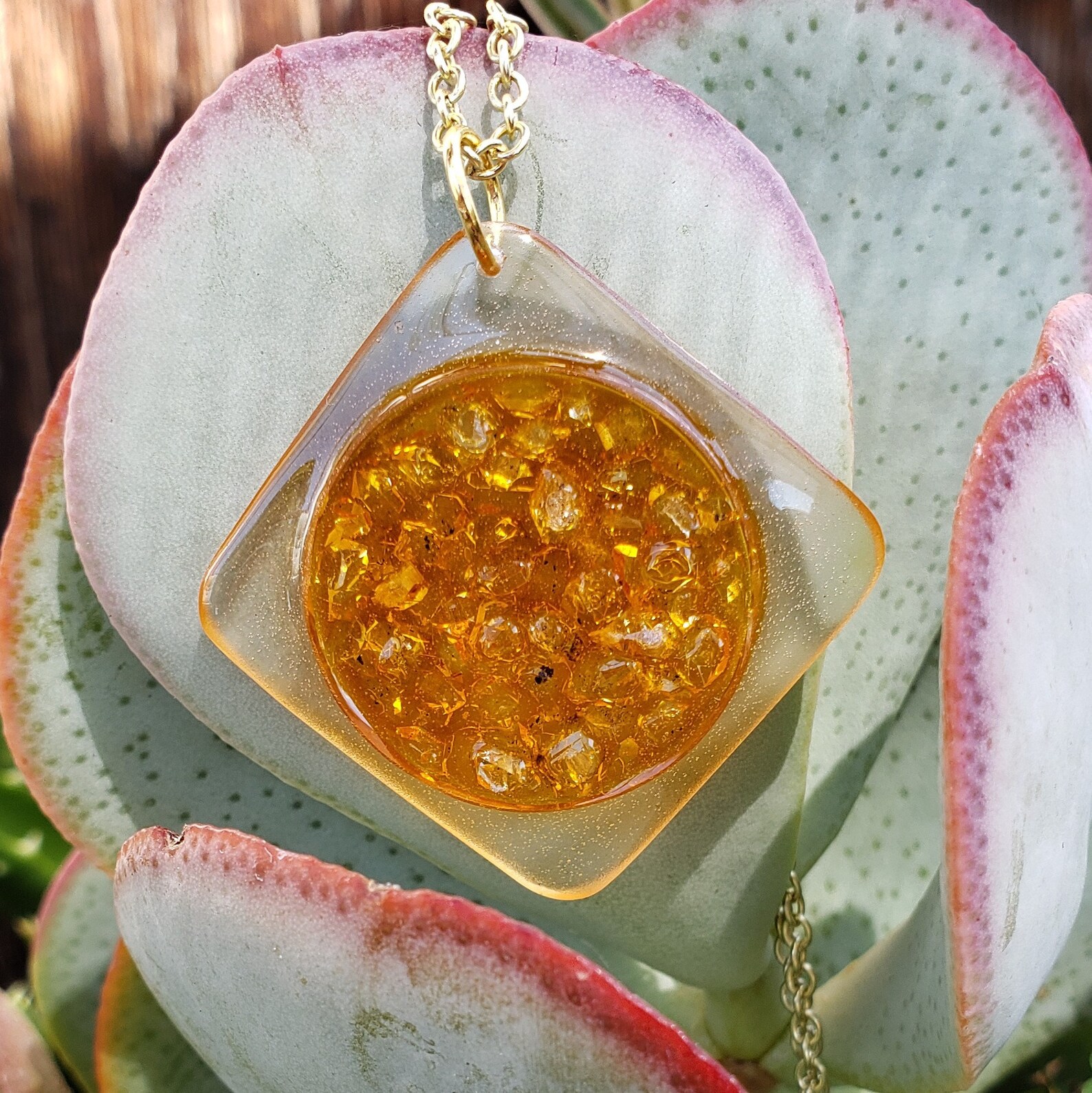 Real Diamonds Dab Necklace Diamonds & Sauce Faux Cannabis Etsy