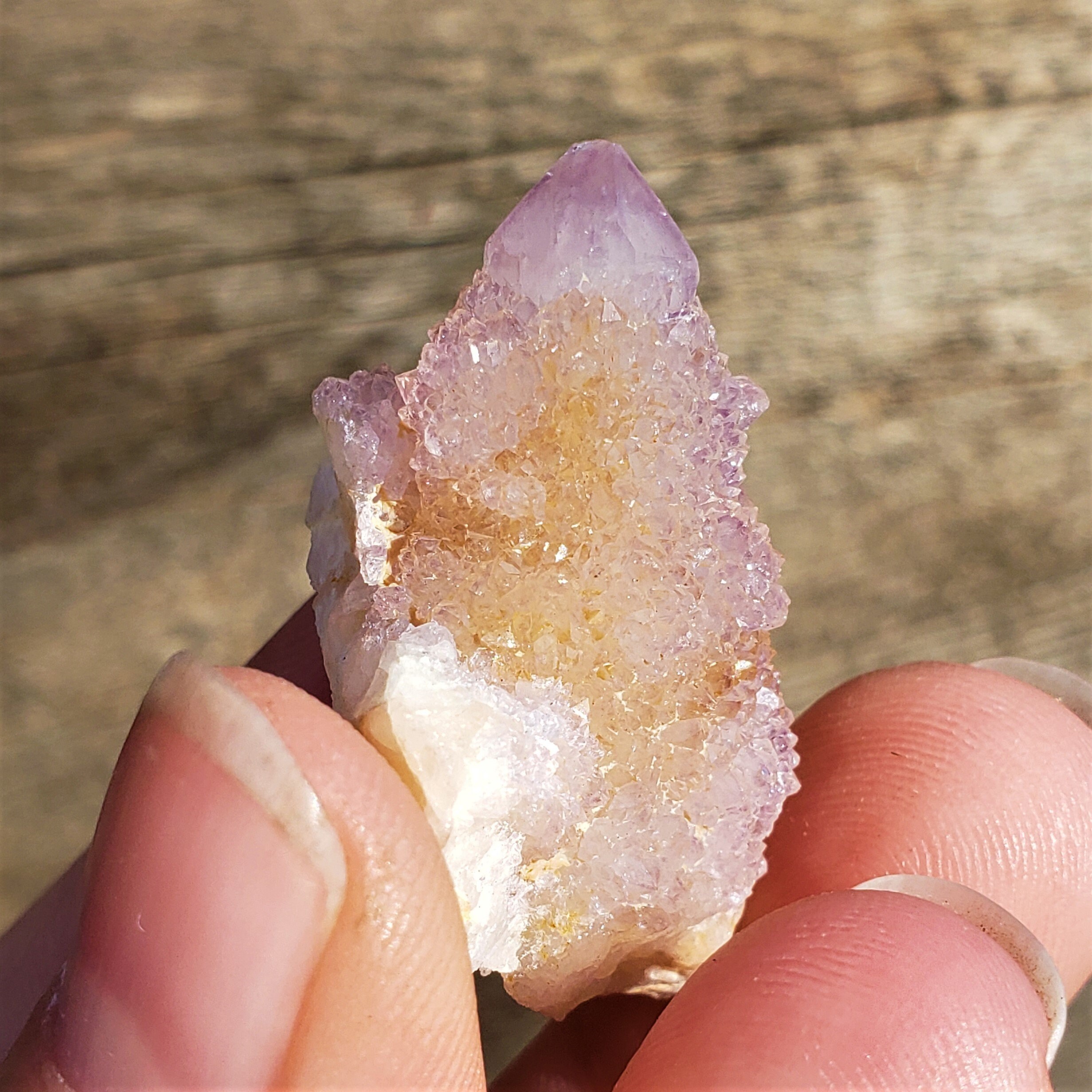 【ハイクオリティ】フェアリークォーツ　スピリットクォーツ　クラスター ハイクオリティ】フェアリークォーツ スピリットクォーツ クラスター