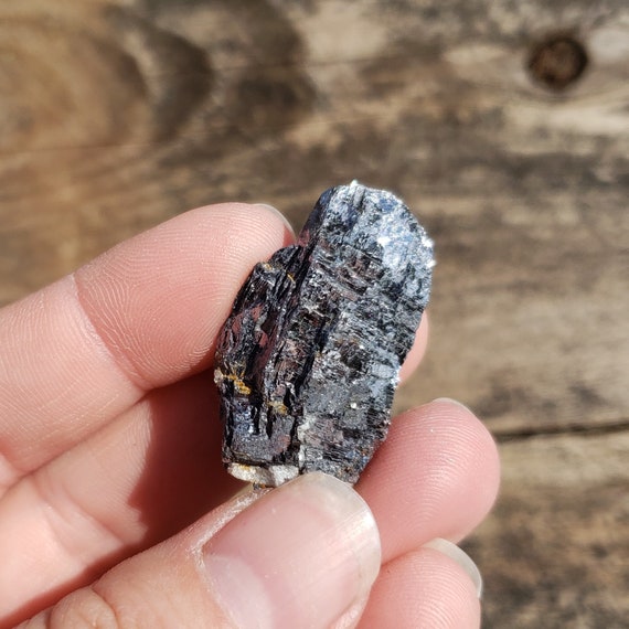 Galena Specimens: 3 Sizes Dark Silver Metallic Mineral