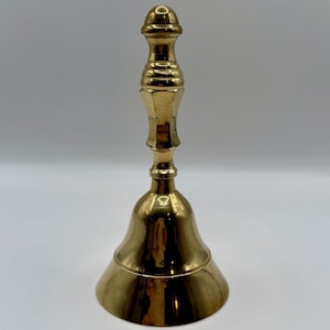 Vintage Brass Hand Bell