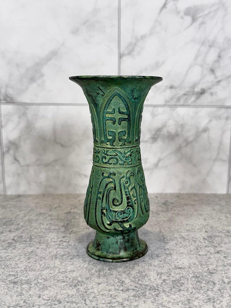 Chinese bronze vase - Etsy 日本
