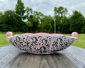 ヴィンテージ マッコイ ピンクとブラックのスパッタボウル