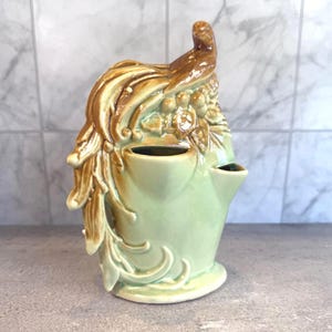 Vintage McCoy Bird of Paradise Strawberry Planter