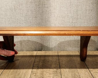 Vintage Wooden Wall Shelf