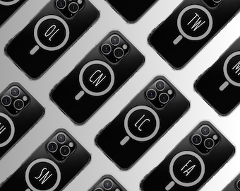 Custodia MagSafe personalizzata per iPhone 16, 15, 14 Pro, Pro Max, custodia resistente e personalizzata