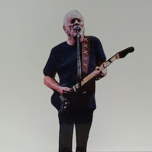 DAVID GILMOUR 8&quot; DISPLAY Standee Figure Pink Floyd Statue Decor rock