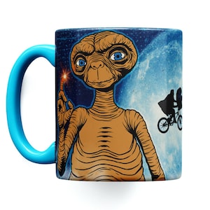 E. T. MUG 11 oz. -- Movie CUP Film Extra-terrestrial ET Steven Spielberg