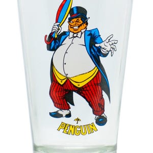 Il bicchiere PENGUIN da 14 once -- Fumetto Supereroe Cartone animato Decorazione americana dc
