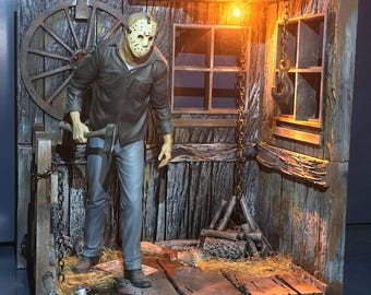 ジェイソン・ボーヒーズ ジオラマ・フィギュア カスタム 1/6 ジェイソン・ボーヒーズ 『ジェイソン・ゴーズ