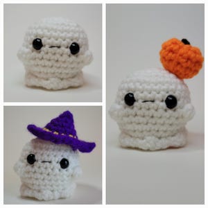 Halloween Ghost Crochet Amigurumi