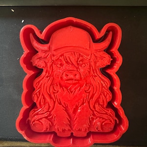 Highland Cow with Hat