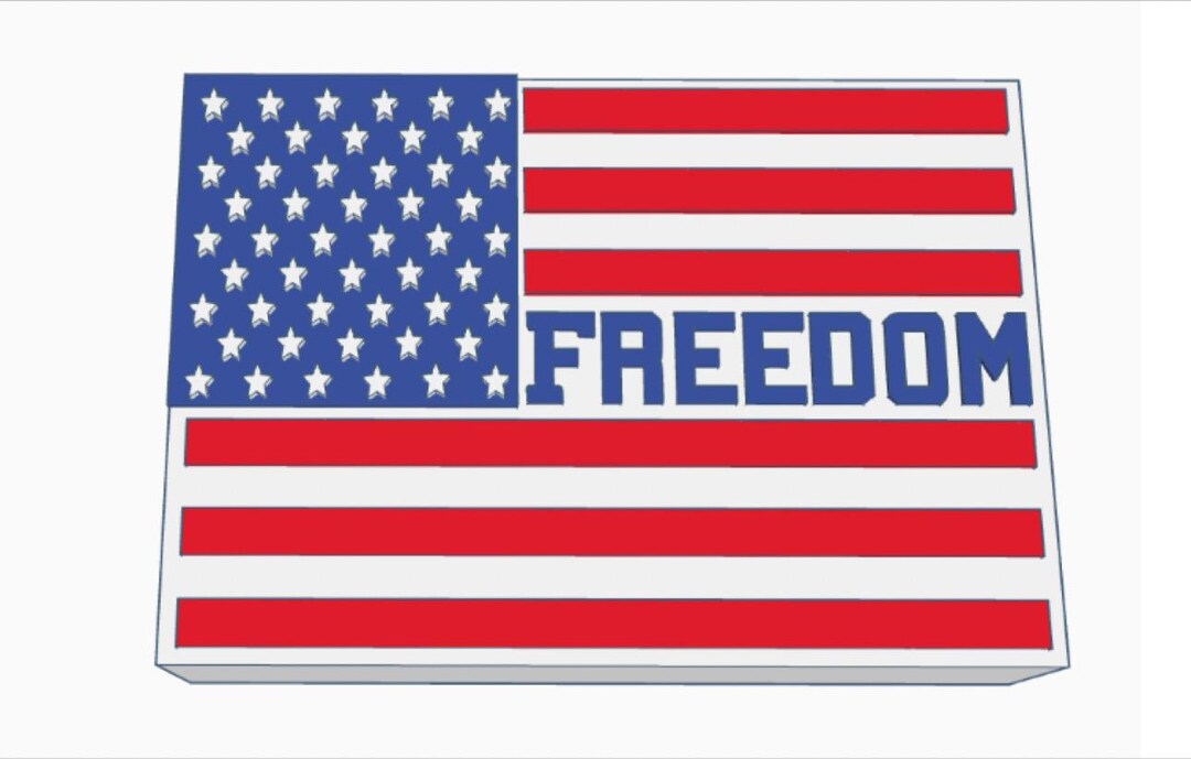 Freedom Flag - Etsy
