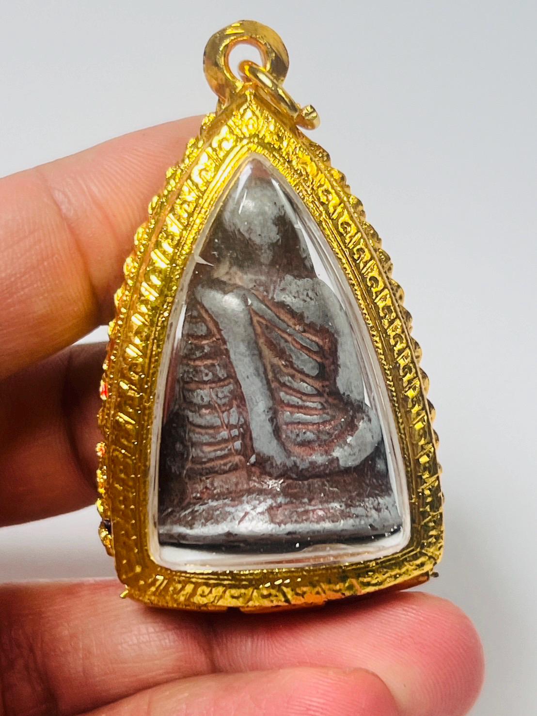 Luang Pho Ngern Silver Amulet | Wat Bang Klan, 1971 Thai Bud - Etsy
