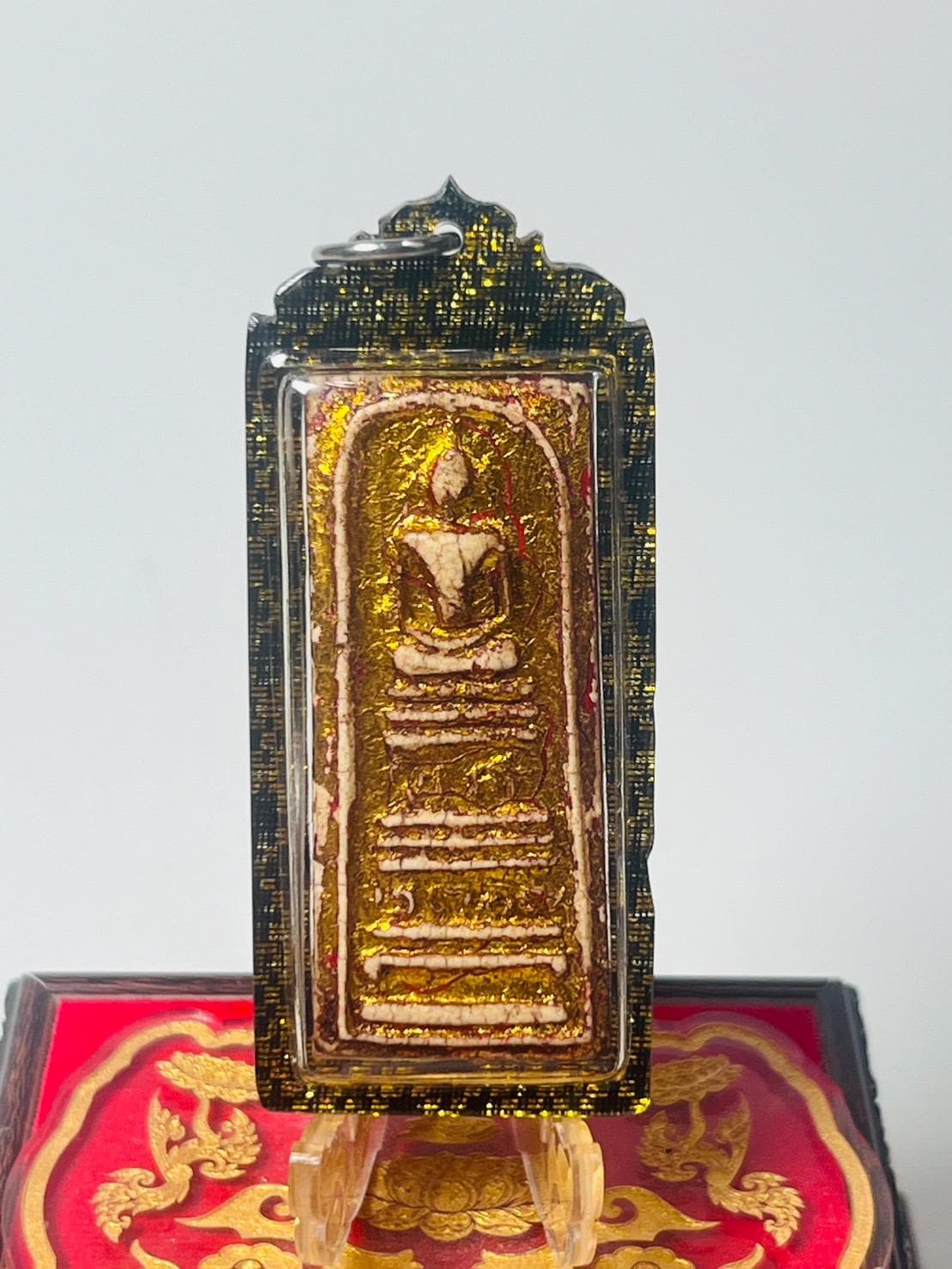 タイ王国ラーマ5世お守りです。 神聖なリアン王ラーマ5世 偉大なるLpクーンバンライ寺院 / 幸運の