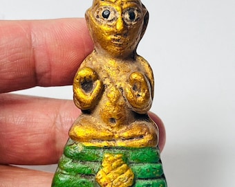 Amulette Thaïlandaise Thong Kuman - Charme Magique Puissant, Miniature