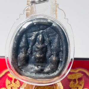 Black Leklai Phra Yod Khun Pon Amulet: Victory Talisman, Power & Protection
