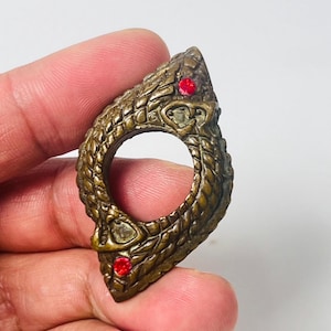 Rare Thai Naga Loop Amulet from Kamchanod Forest Blessed by Monk | Powerful Snake Talisman Protection Wealth Magic Amulet