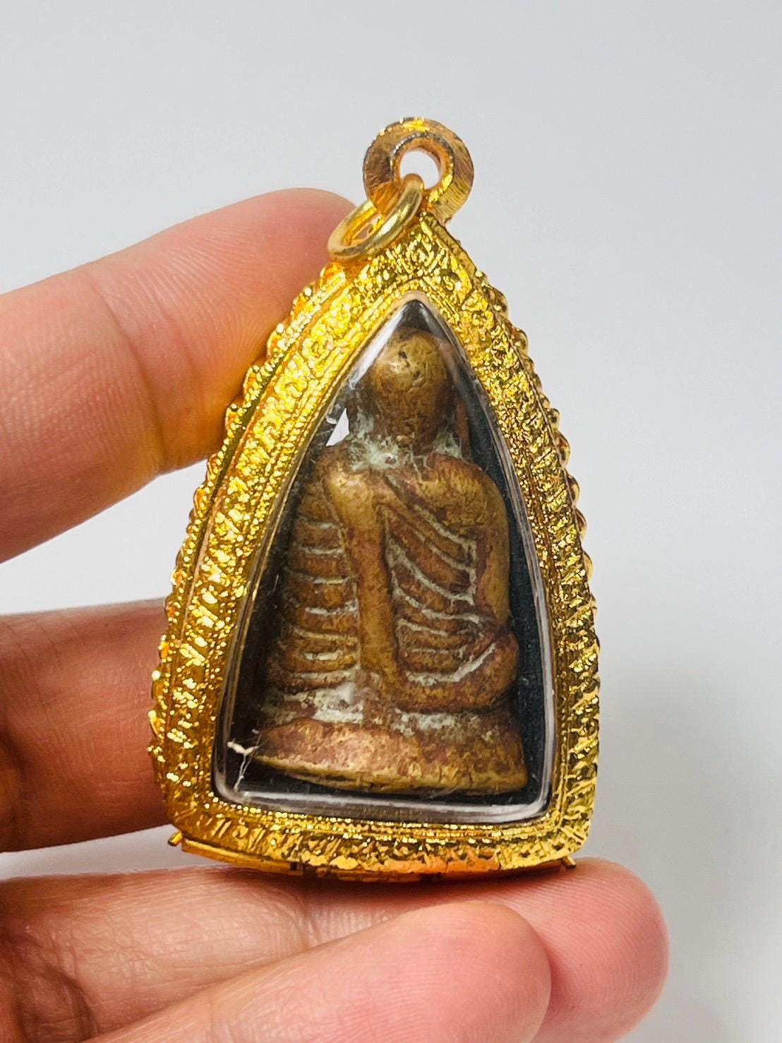 タイのバンクラン寺院で製作されたルアンプーゲエン（Luang Pu Ngern） タイのバンクラン寺院で製作されたルアンプーゲエン（Luang Pu Ngern