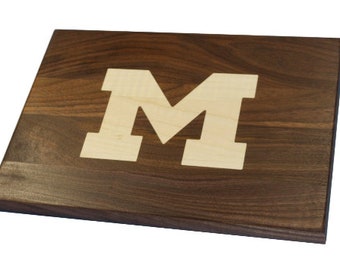 Block "M" Michigan Cutting Board