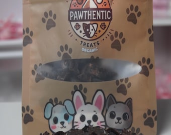 Golosinas de corazón de pollo deshidratado para mascotas: snacks ricos en proteínas para perros y gatos