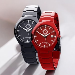 Valirium Watch (6 Colours) Stainless Steel Chronograph Watch – Water-Resistant, Minimalist Design, Quartz Movement Unisex