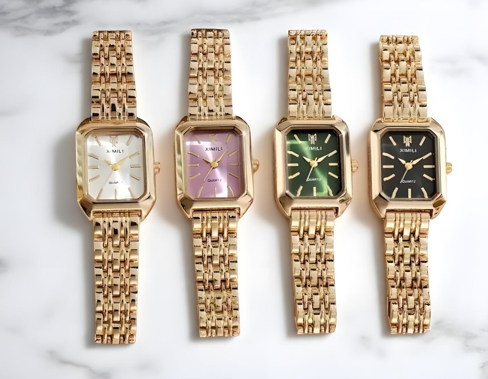 Square gold watch - Etsy 日本