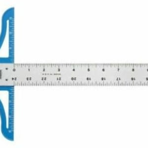 Regla en T de aluminio estándar Fairgate de 24" x 1-1/2", lectura en pulgadas n.° FG63-124