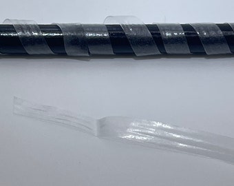 Klear Stretch Clear Elastic Silicon Invisible 1/4" for Lastin Lingerie Swim Strap