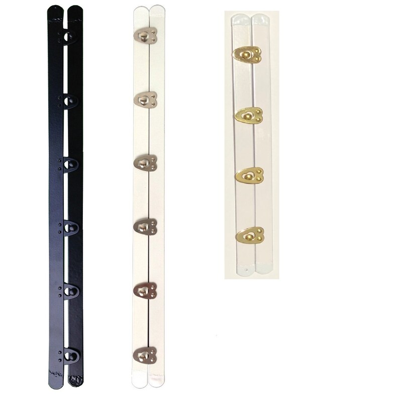 Item4ever 10 Sets Corset Busk Steel Boning 14, Black