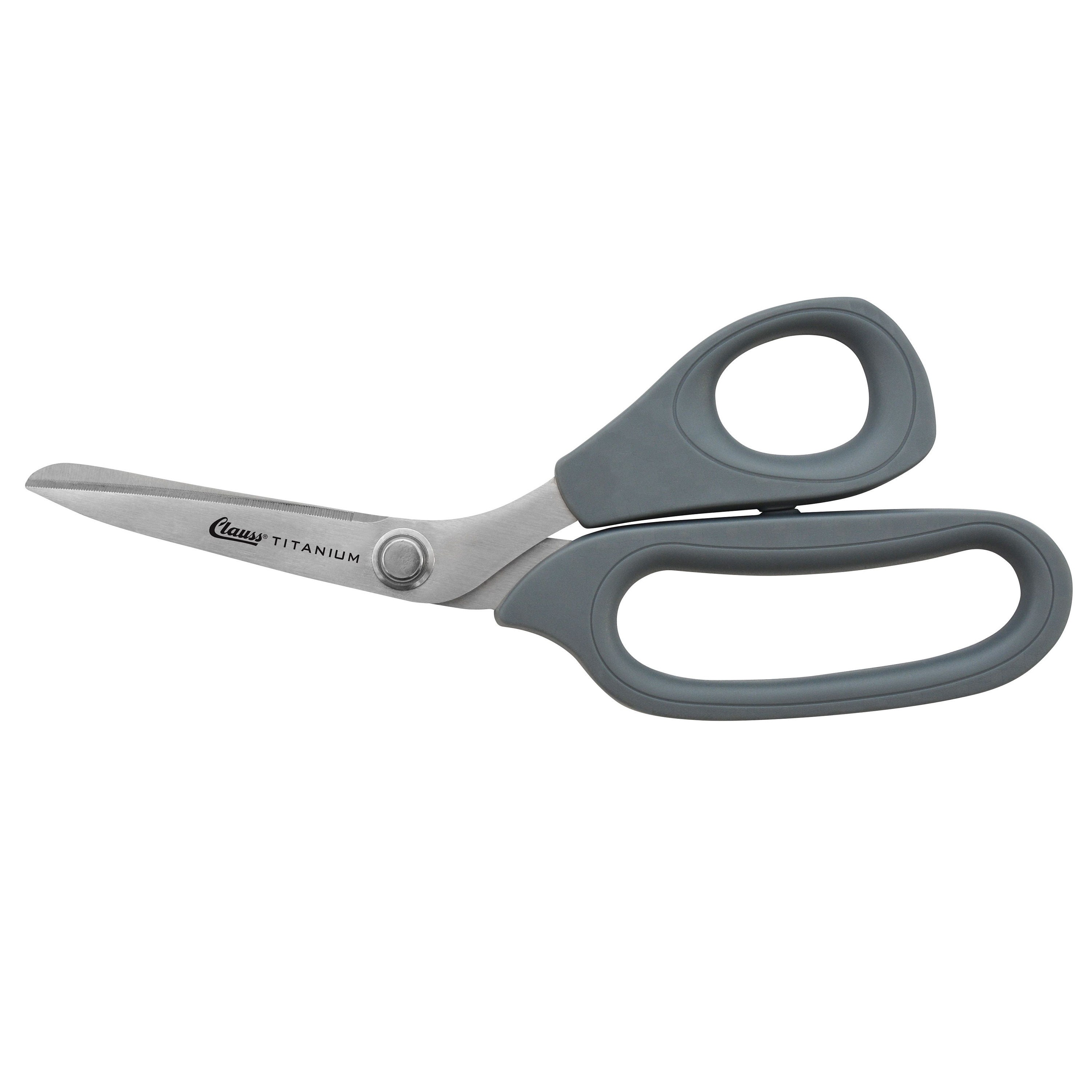 8 Bent Clauss Kevlar Scissor TITANIUM for Cutting Quilting Made