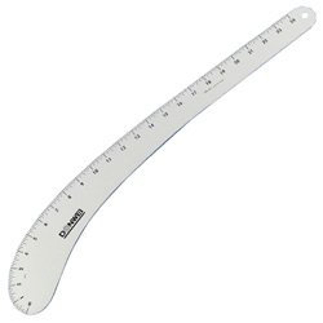 Fance Ruler FAIRGATE Designer Vary Form French Curve Ruler Aluminum 12